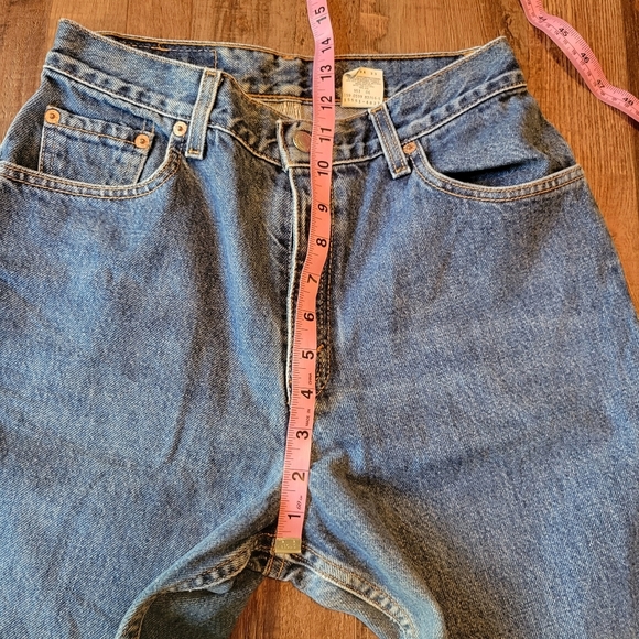 Vintage 1999 Levi's 550 Relaxed Fit Tapered Leg Jeans - Picture 8 of 9